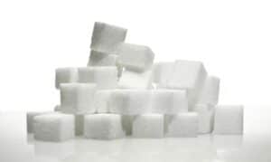 Zuckerwürfel sind einfache Kohlenhydrate